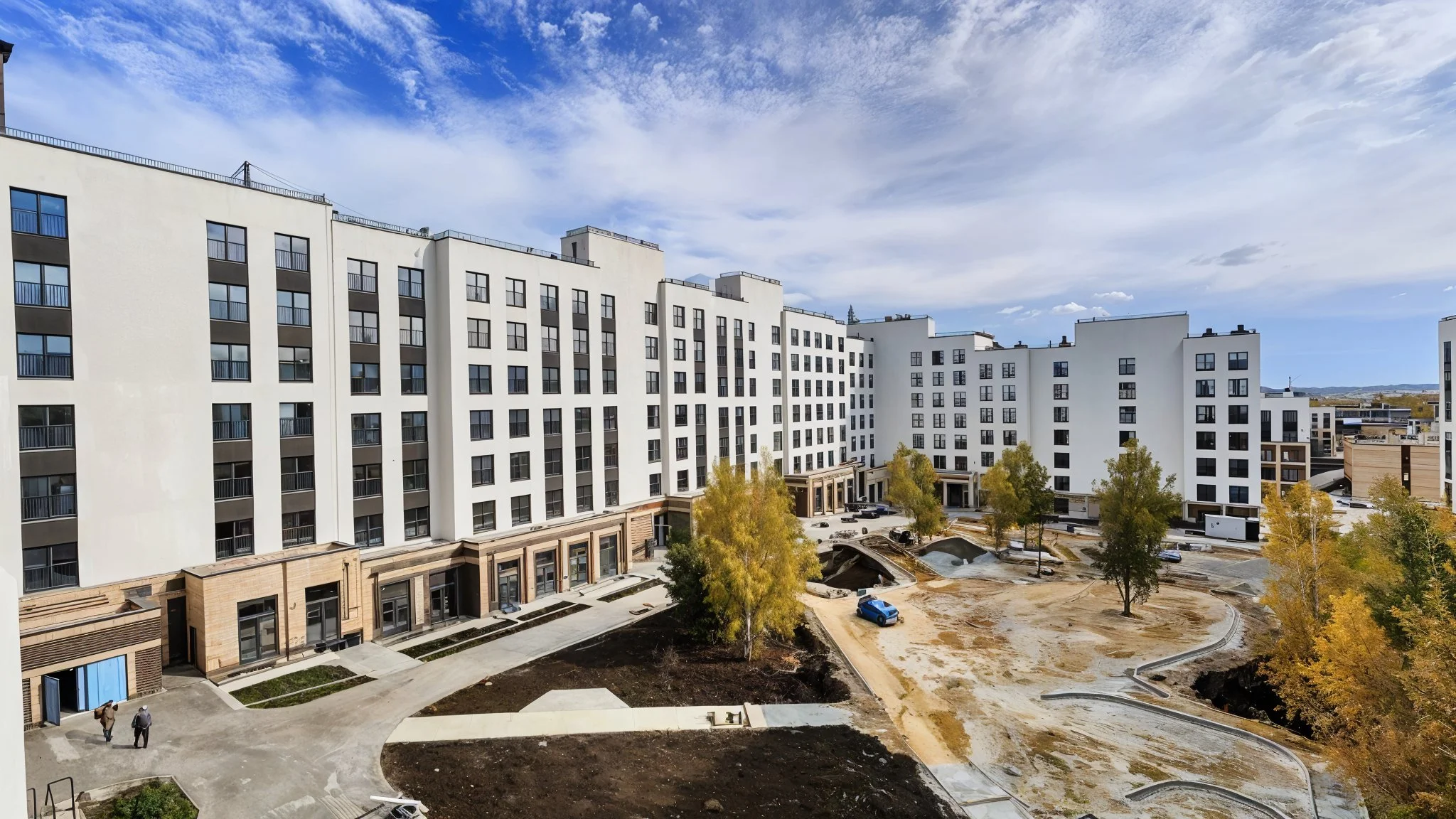 Ход строительства