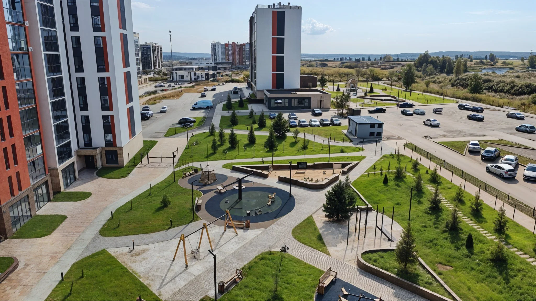 Благоустройство | ЖК Притяжение