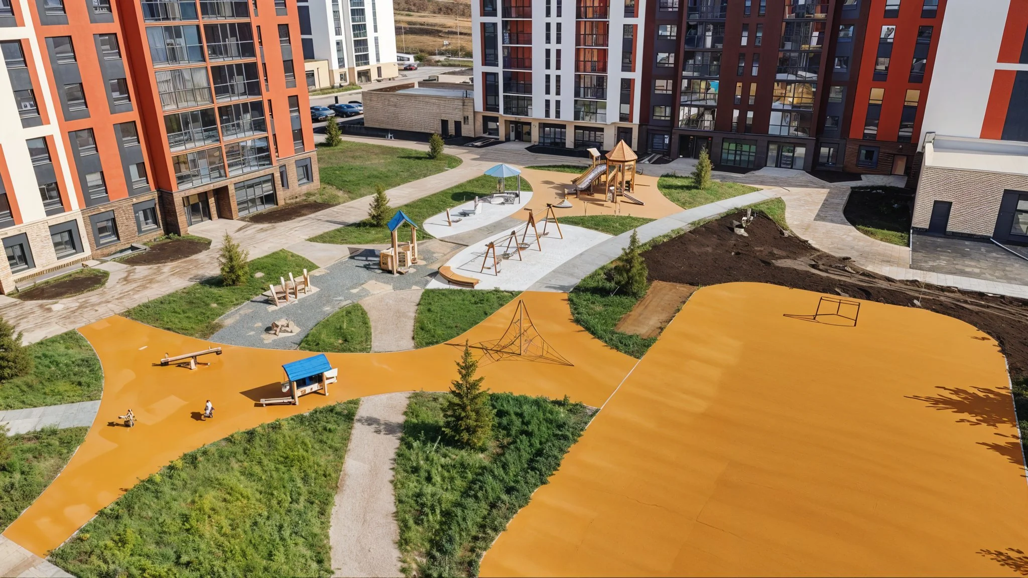 Благоустройство | ЖК Притяжение