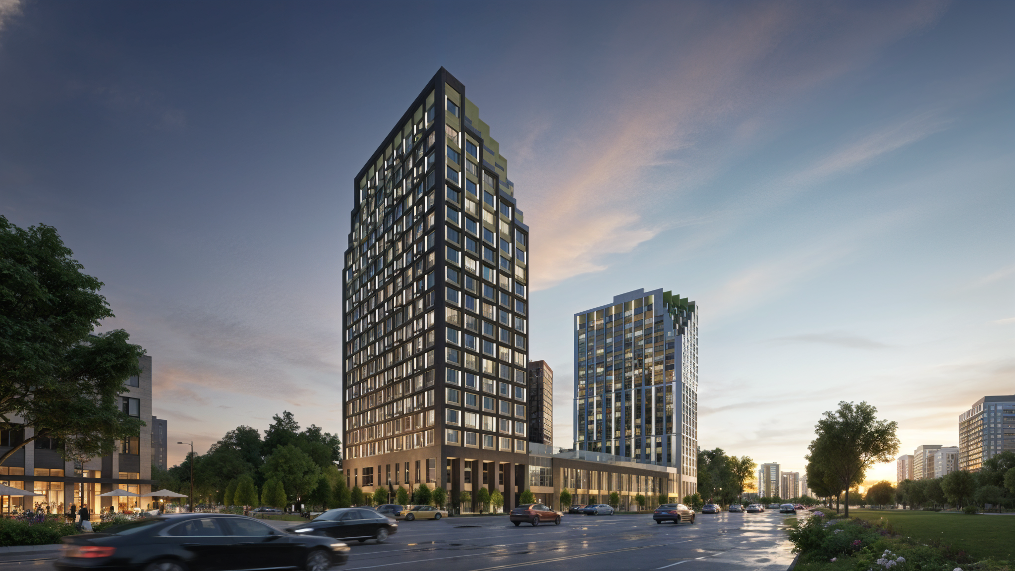 Жилой комплекс бизнес-класса «Грани»